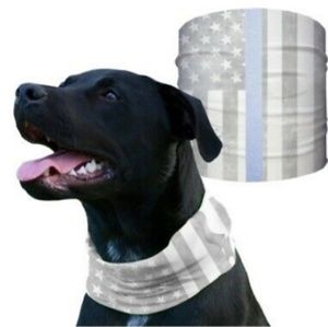 WHITEOUT FLAG Dog Shield Bandana Scarf